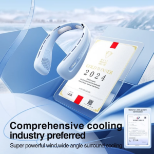 Rtako N03 Ice Ring Neck Hanging Fan | 3600mAh Portable Cooler price