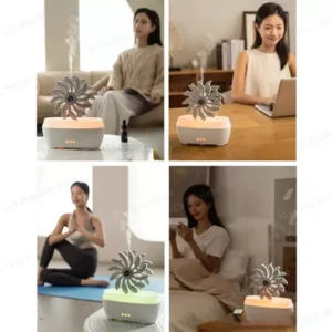 V57 Windmill Humidifier - Ultrasonic Aroma Diffuser price in Bangladesh