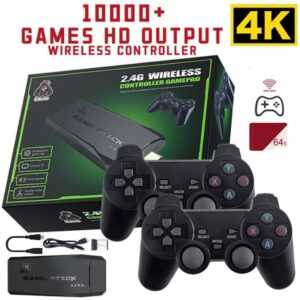 X10 Retro Game Console - 10000+ Games, 4K HDMI, 2 Wireless Controllers price in Bangladesh
