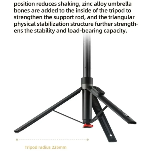 Xiaomi 1.6m Floor Selfie Stick with Zoom Remote - XMBJZPG01YM price