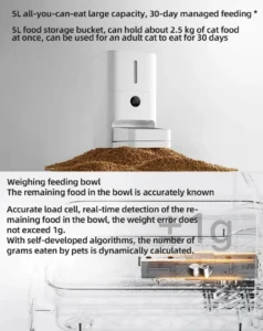 Xiaomi Mijia Smart Pet Feeder 2 | 5L Large Capacity & 1g Precision price