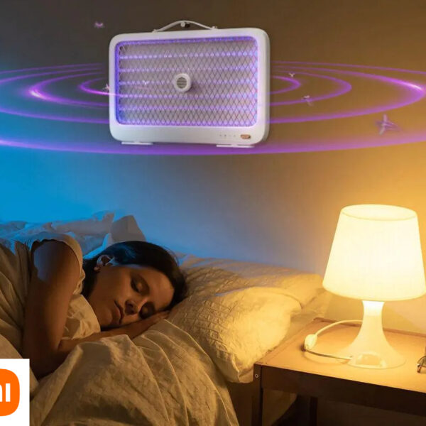 Xiaomi Qualitell K6 Rechargeable Mosquito Killer Lamp - 3500V UV Light
