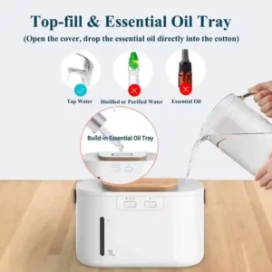 Xiaomi Smart Frog KW-JSQ14B Dual Spray Portable Air Humidifier price in bangladesh