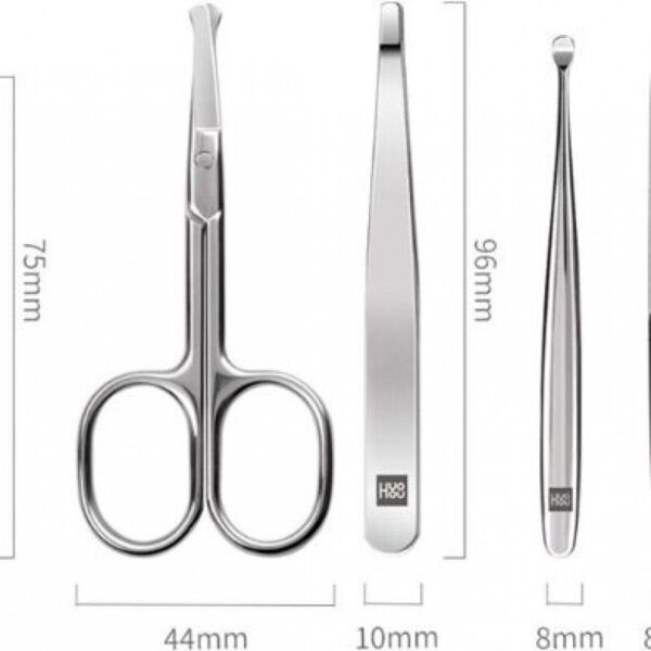 Xiaomi Youpin Huohou Nail Clipper Set (HU0061) - 5 Piece Stainless Steel Kit price