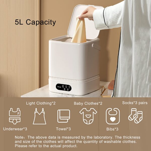 Xiaomi OiDiRe ODi-XYJ19 Mini Washing Machine - Portable & Wireless price in bangladesh