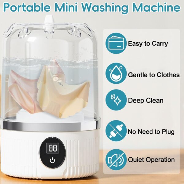 Xiaomi Youpin Oidire ODi-XYJ16A Wireless Mini Washing Machine- Double Blade price