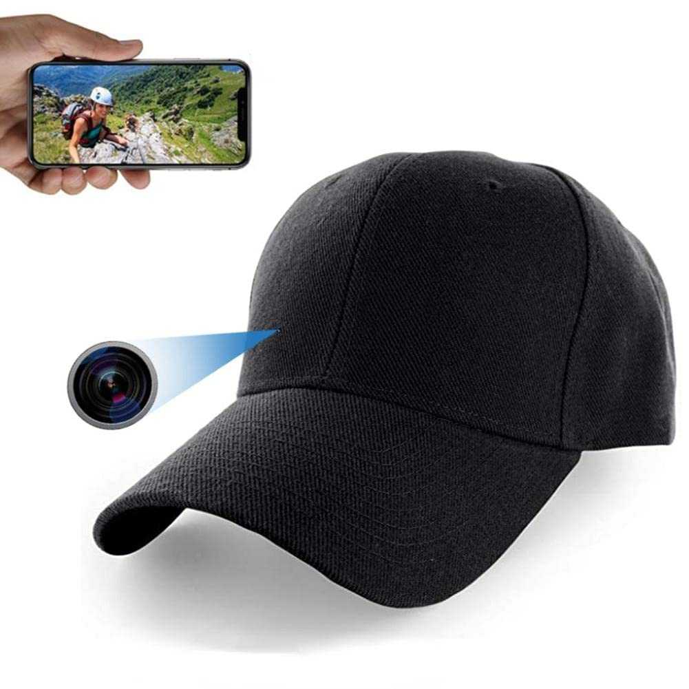 1080P Spy Cap Camera with WiFi & Night Vision