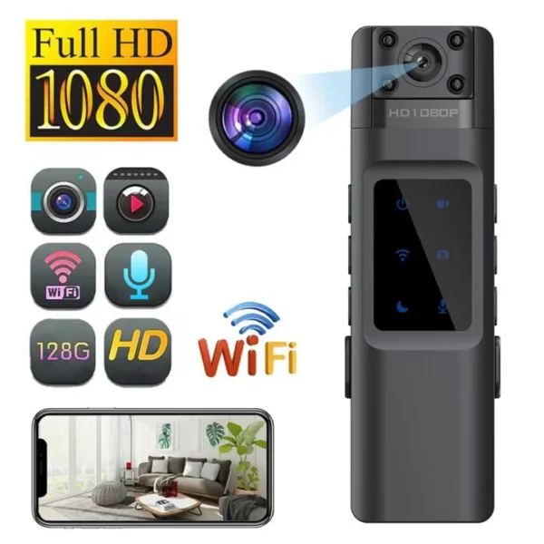 L13 WiFi Mini Body Cam with Night Vision price in bangladesh