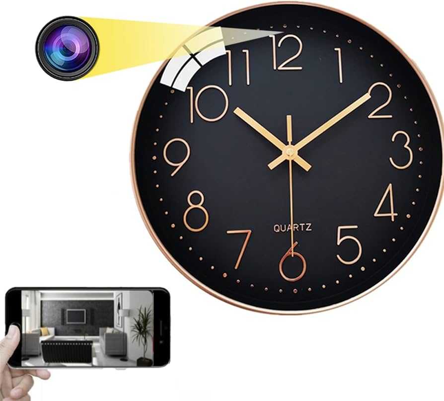Spy LED Wall Clock IP Camera with IR Night Vision price